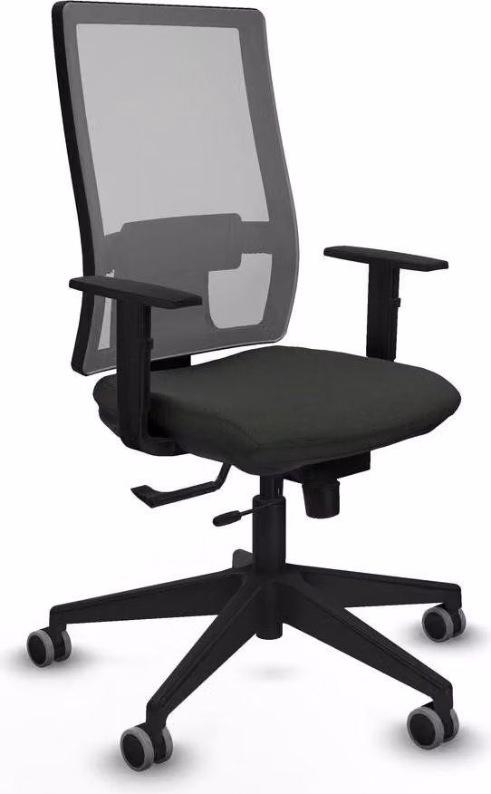 Sedia da ufficio Piqueras y Crespo 1D066G0 Nero