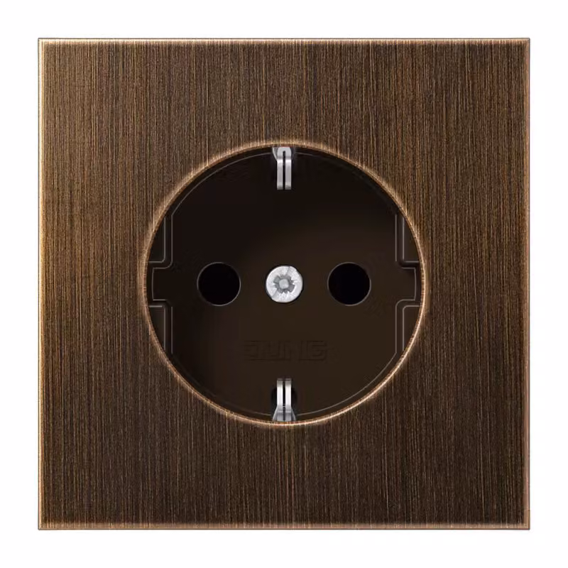 Jung ME1520KIAT Presa SCHUKO® 16 A 250 V ~ ottone antico