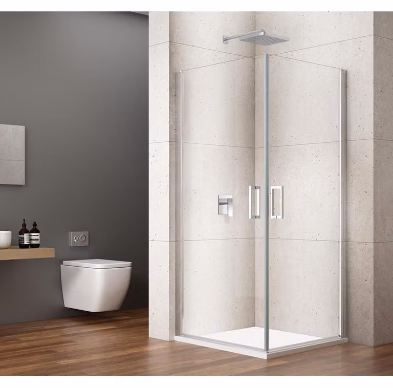 Cabina doccia angolare LORO 900x900 mm, ingresso angolare