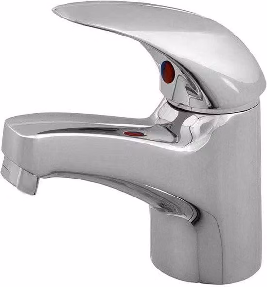 Rubinetto per bagno con valvola in Vetroceramica - 40 mm - Cromo