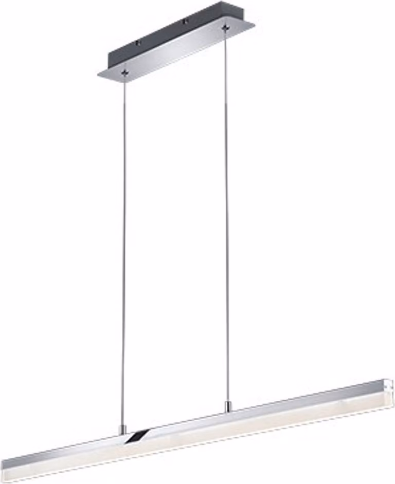 Lampada a sospensione a LED da 4,5 Watt in cromo, in perfette condizioni