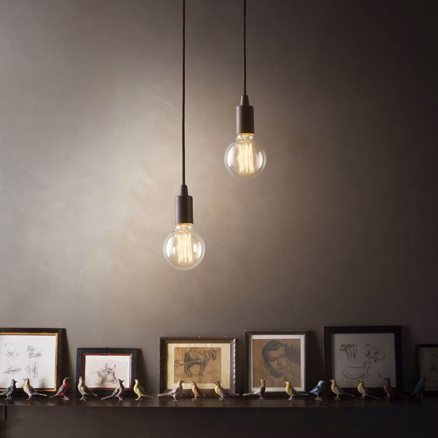 EDISON SP1, Sospensione, Ideal Lux