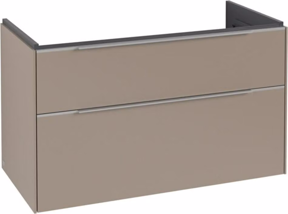 Villeroy & Boch Subway 3.0 armoire sous lavabo, 2 tiroirs, 973x576x478mm, C57000VM, C57000VM