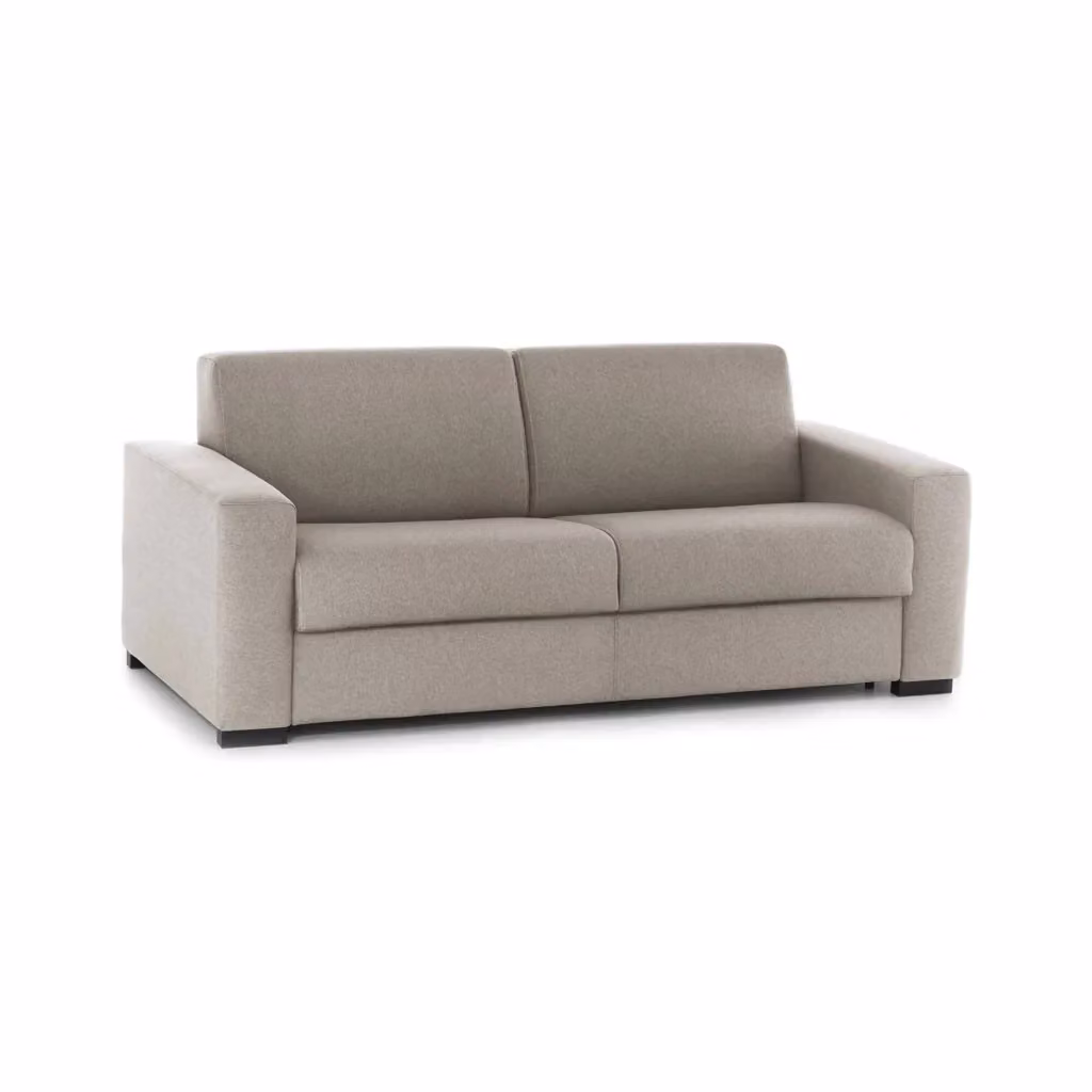 Divano a 2 posti Azier TALAMO ITALIA in tessuto beige per soggiorno moderno L: 200 cm, P: 45 cm, H: 90 cm – 2