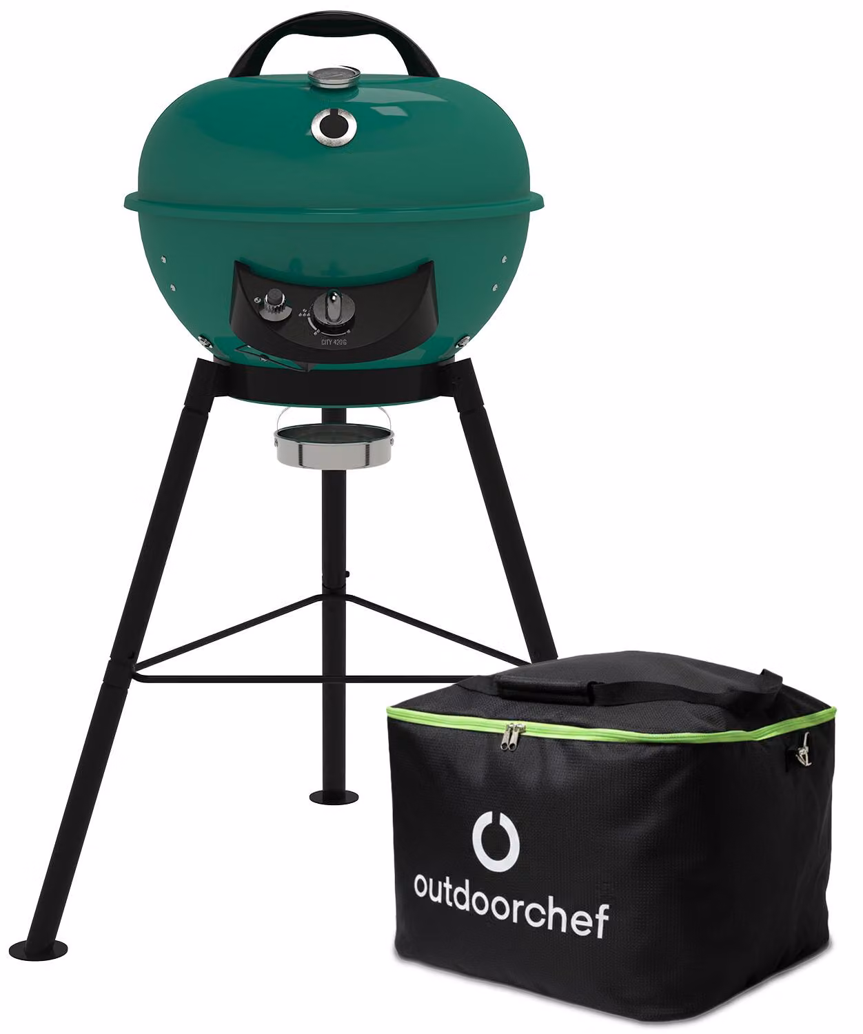 Griglia a gas Outdoorchef City 420 G SE Green, con borsa