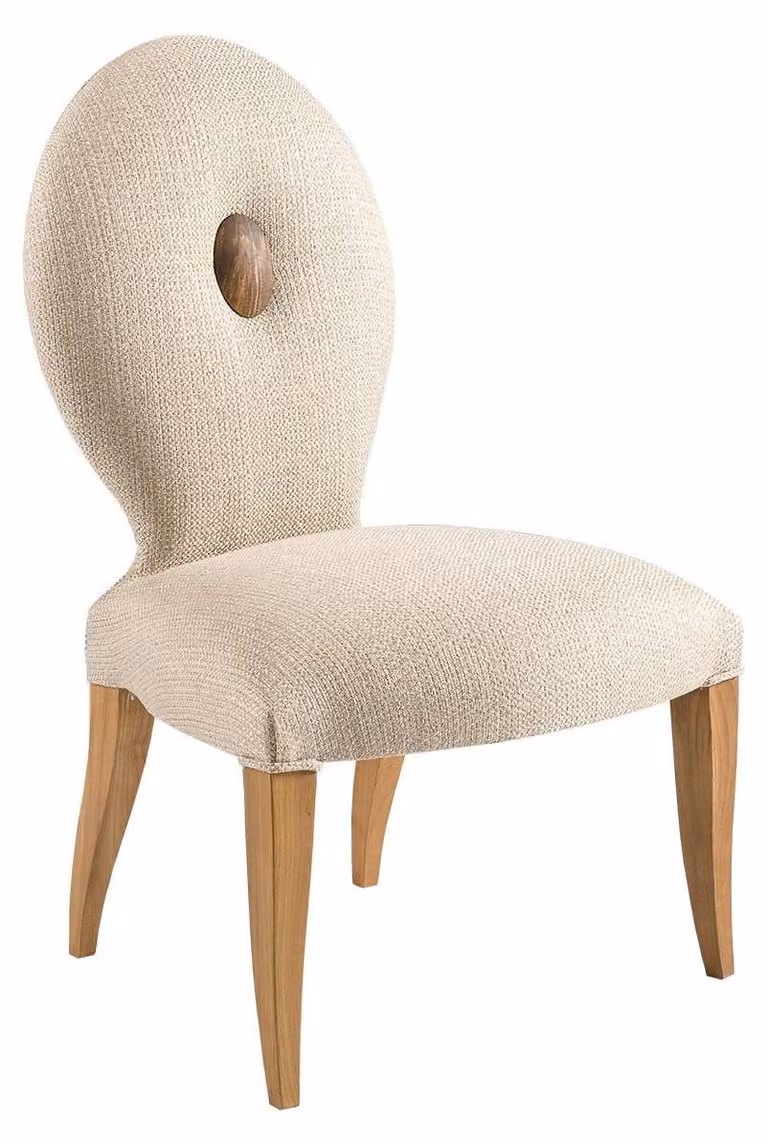 Weiße moderner Holzstuhl elegant und stilvoll