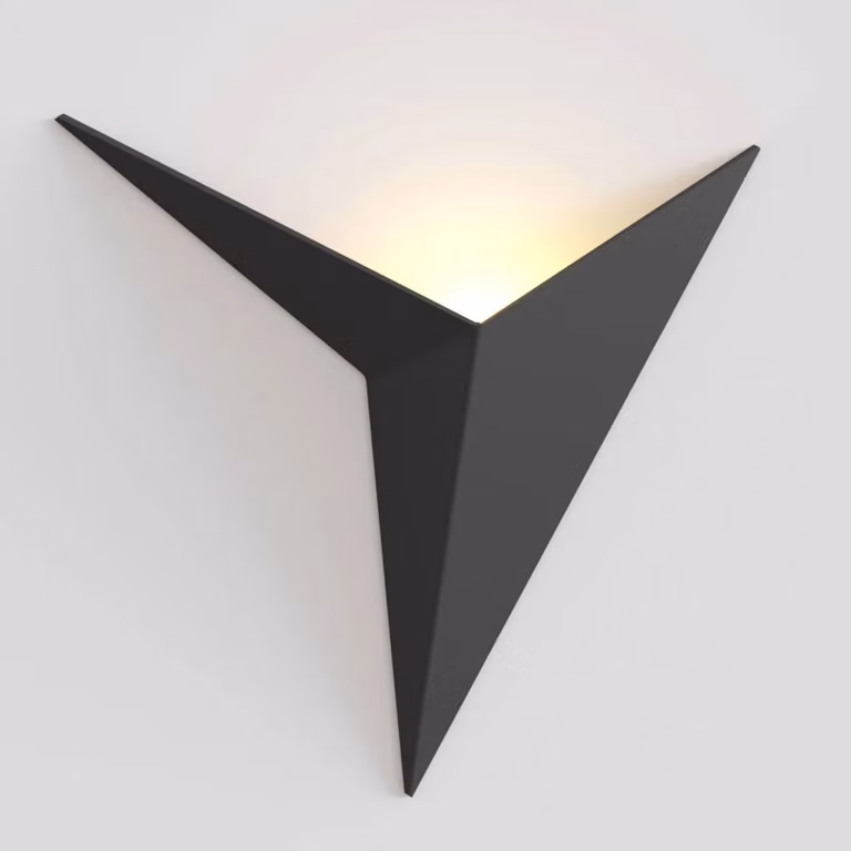 Maytoni Applique da parete a LED Trame, Nero, Metallo, Moderno, Applique a LED