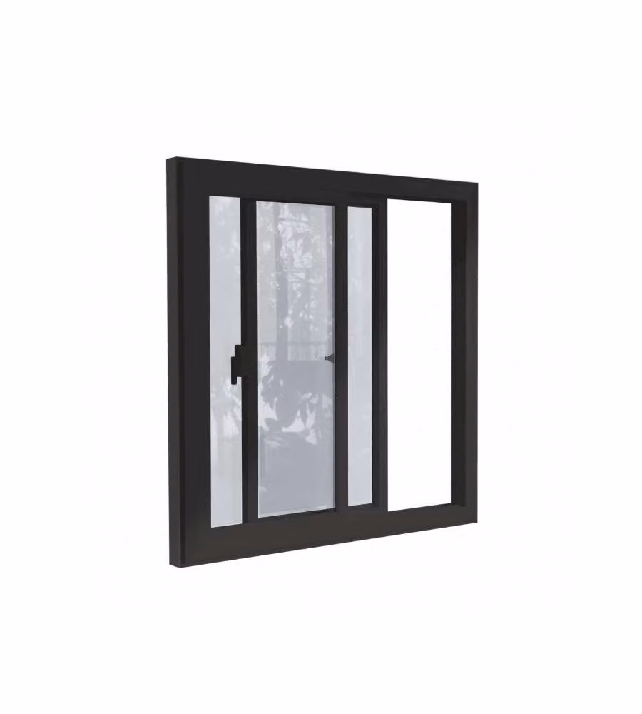 Modulo Finestra Vetrata Alluminio 98x95 cm per Casetta Giardino