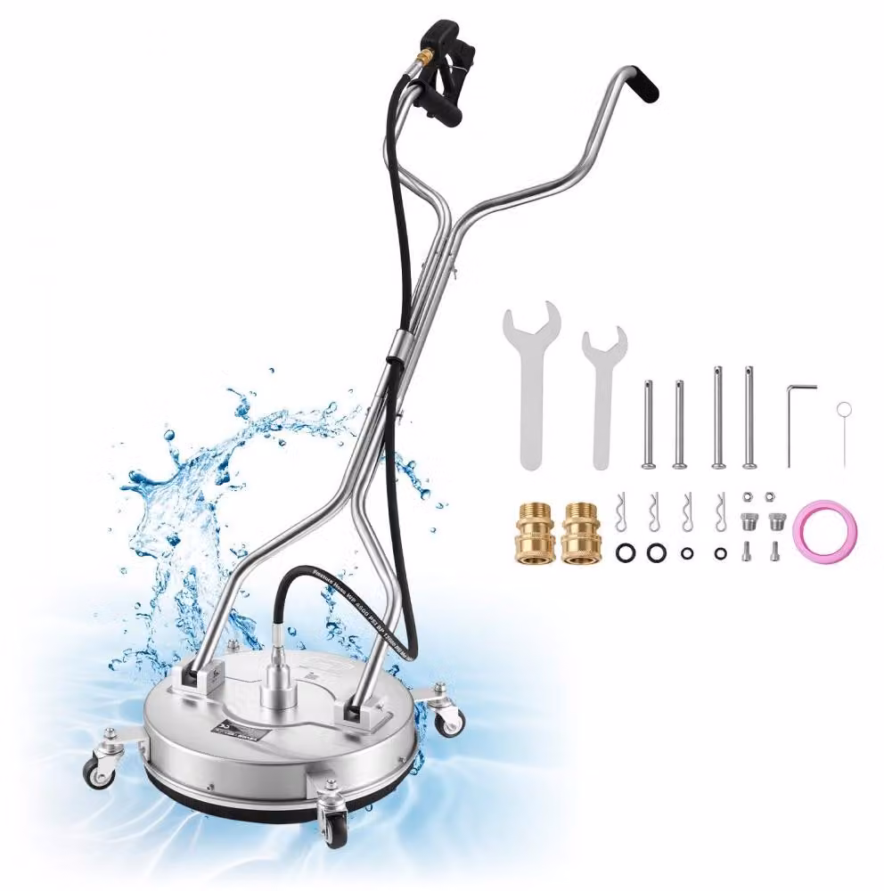 Idropulitrice per pulizia superfici - Diametro: 419 mm - Pressione: 138-276 bar - Acciaio inossidabile