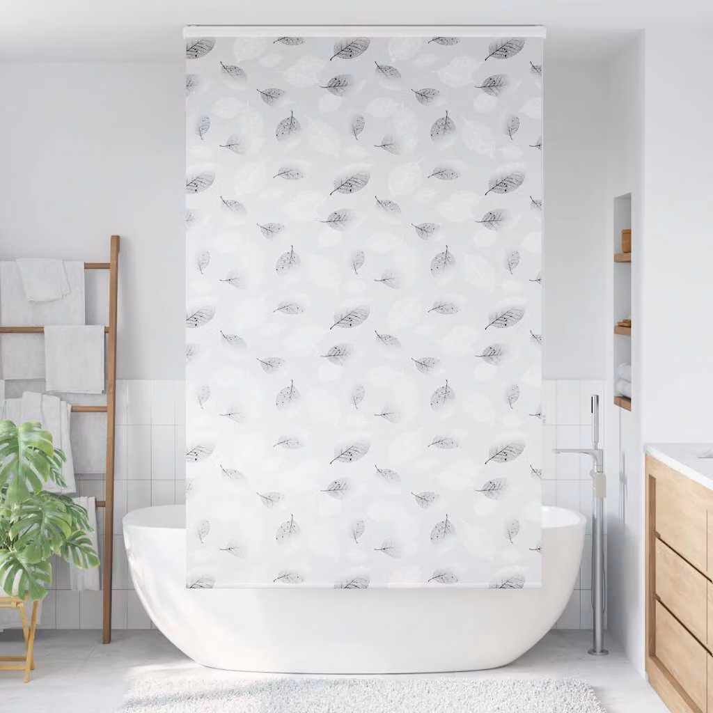 Tenda a Rullo Doccia con Cassonetto 120x240cm Larghezza Tessuto