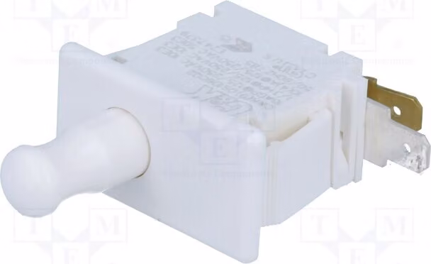 1 interruttore per porte, modello: DS1D6CQ2, posizione: 2, colore: bianco, 10A/250VAC