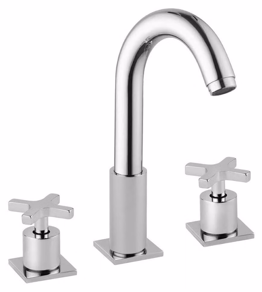 TRAX Miscelatore per lavabo a 3 fori, cromo