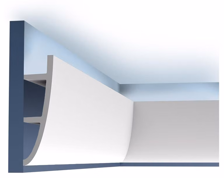 Cornice a soffitto Orac Decor ULF MORITZ C374 stile moderno 2 m