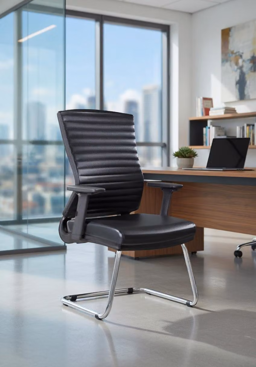 Sedia per ufficio e per l'uso in casa: comoda, ergonomica e dal design elegante