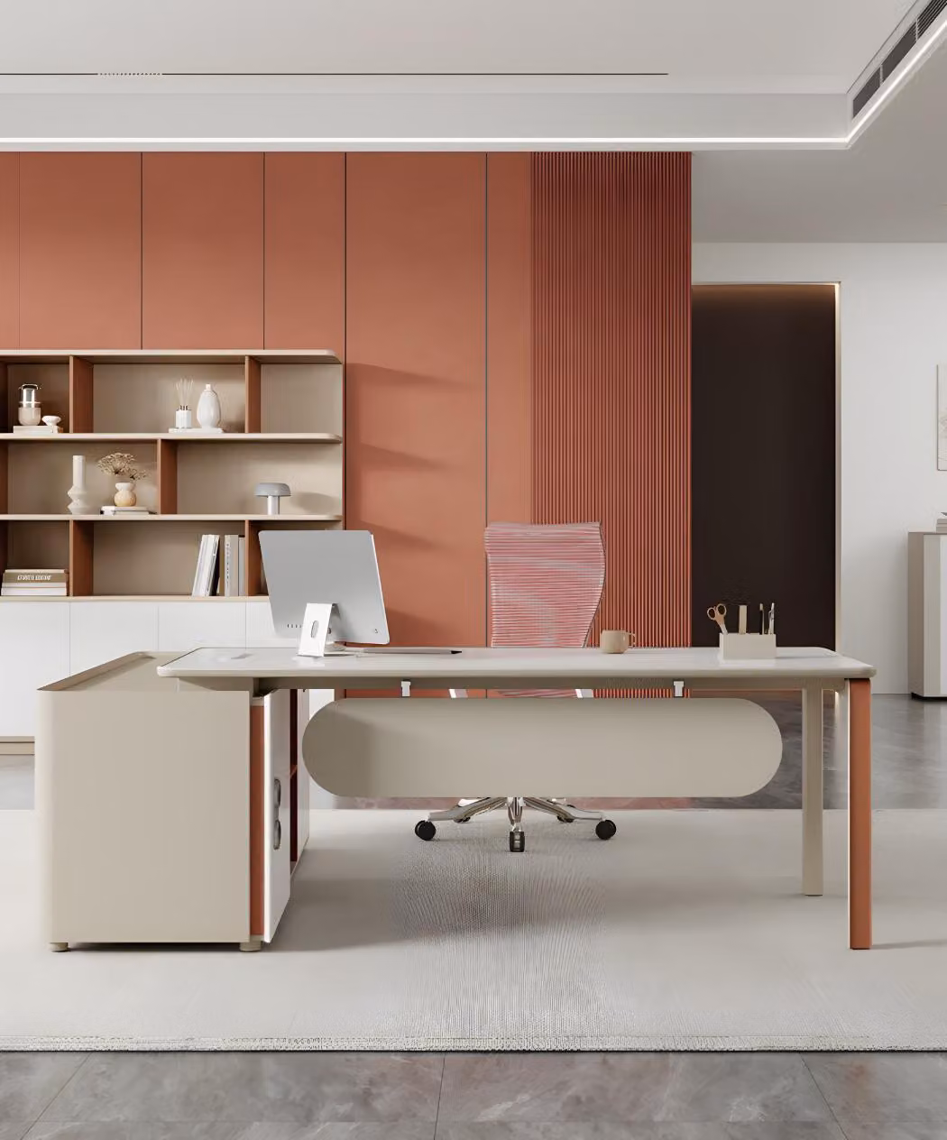 Luxus Schreibtisch Büro Möbel Einrichtung Tische Schreibtische Moderner Tisch