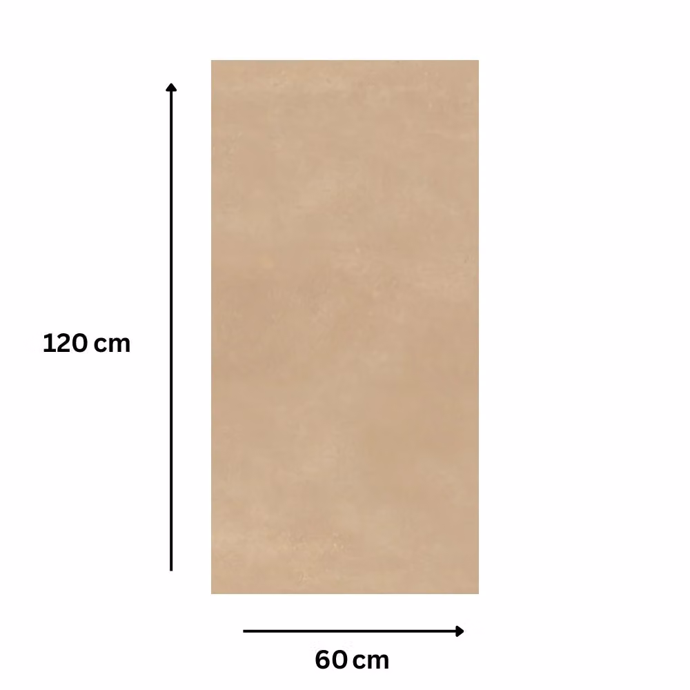 Piastrella in gres porcellanato rettificata effetto pietra sabbia beige L 60 cm x P 120 cm – 2