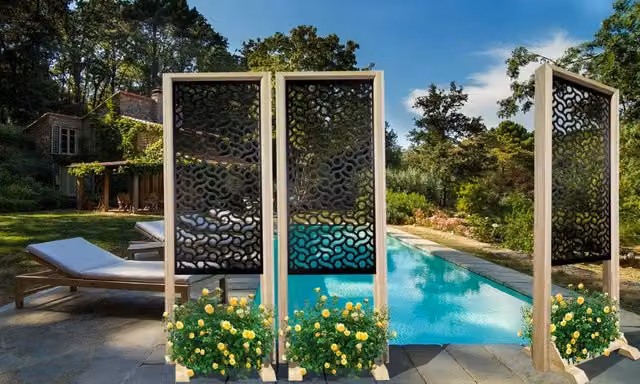Signorbit Separè Paravento Modulabile in Legno e PVC Nero L: 70 cm, H: 190 cm, P: 50 cm
