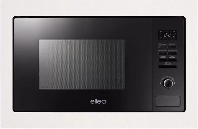 Forno Microonde da incasso elleci Plano MW Granitek 68 Bianco FGSP28168WS