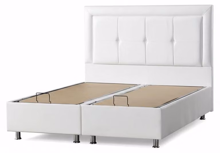 Letto con testiera, robusto, comodo e moderno