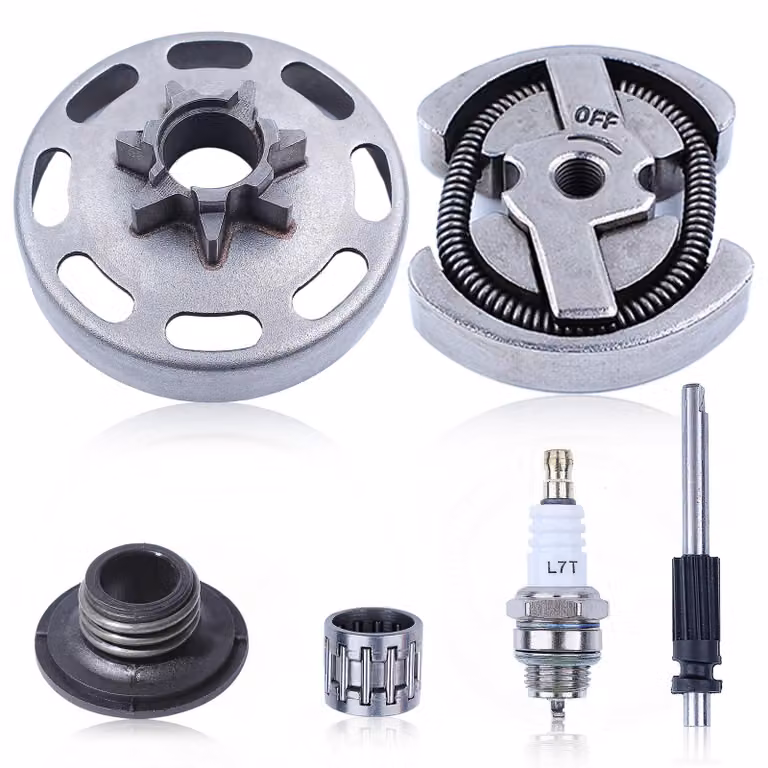 Kit tamburo frizione per Husqvarna 435 440, con 7 denti, comprensivo di candela
