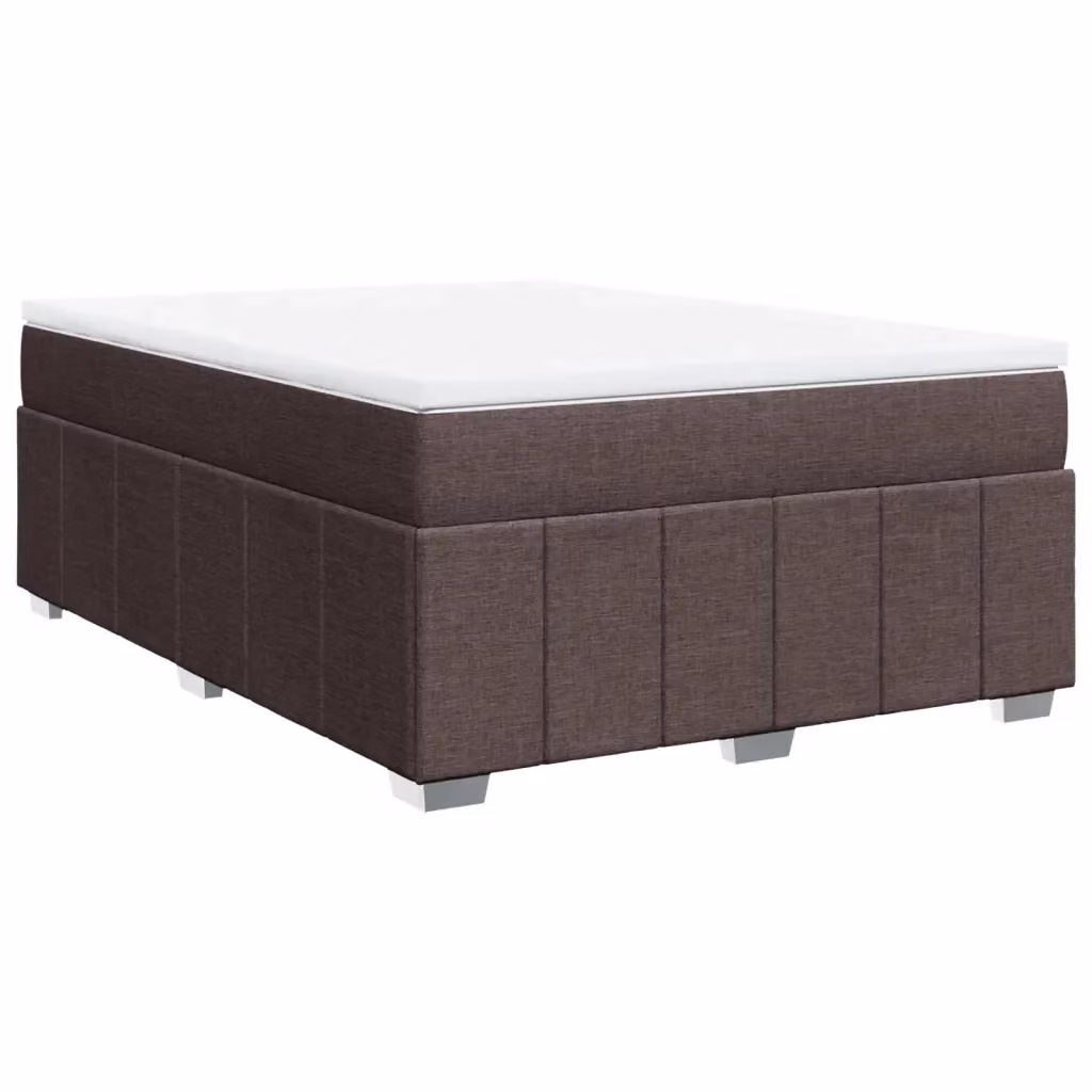 Letto Ibrido con Giroletto a Molle e Materasso vidaXL, Marrone e Bianco, L/P/H: 140 x 200 cm – 2