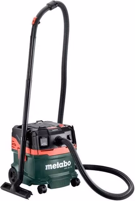 Aspirapolvere a cilindro Metabo ASA 20 L per secco e bagnato, 1200 W, multicolore