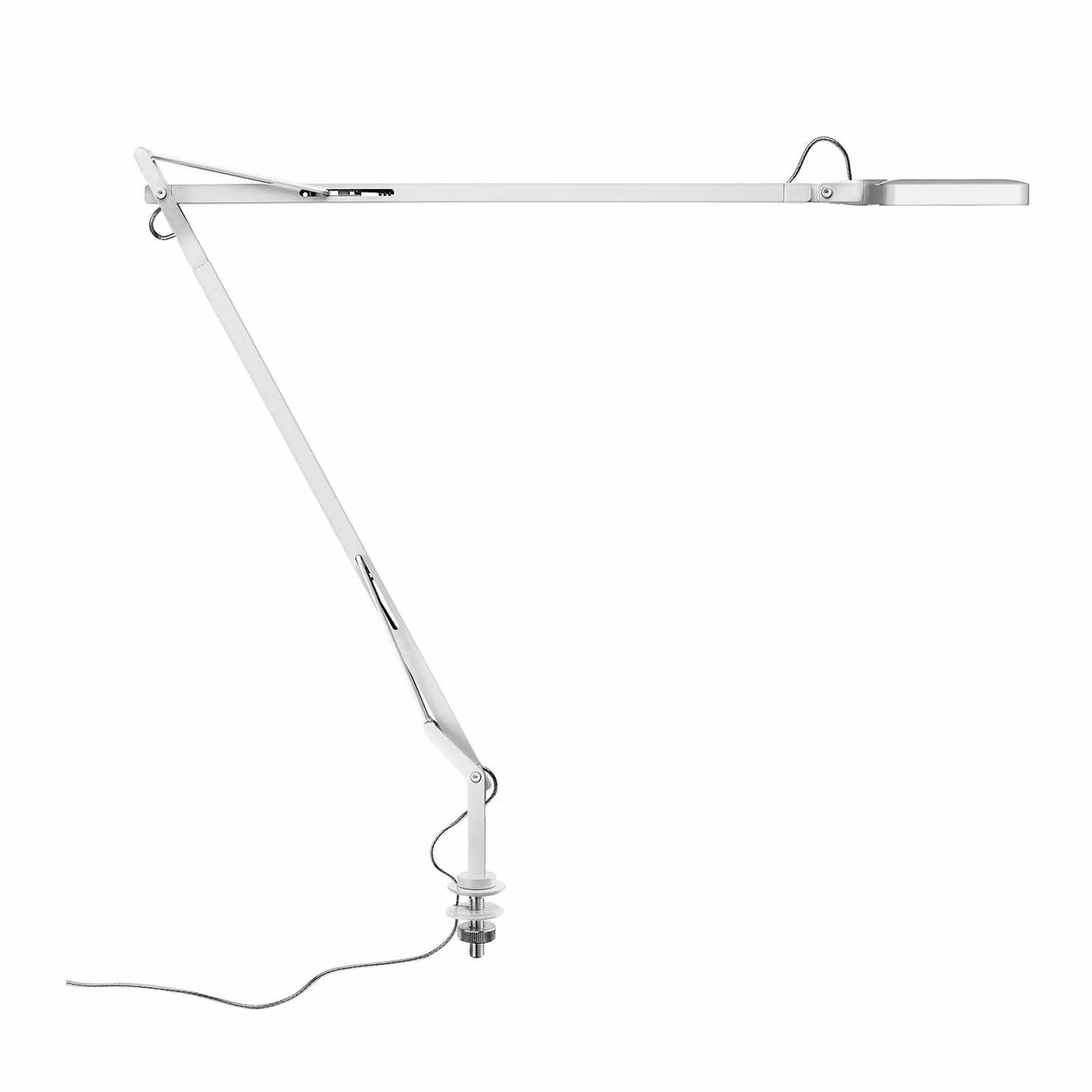 Flos - Kelvin Led Desk support (hidden cable) - Lampada da tavolo - Bianco