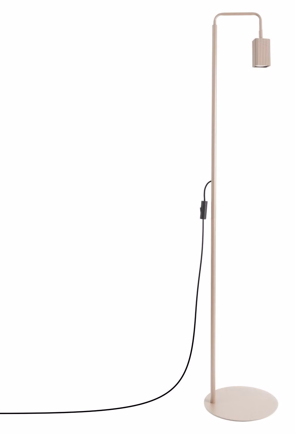 Lampada da terra RAYO 1 tortora 1xGU10 10W alluminio 160x30x30cm Sollux Lighting