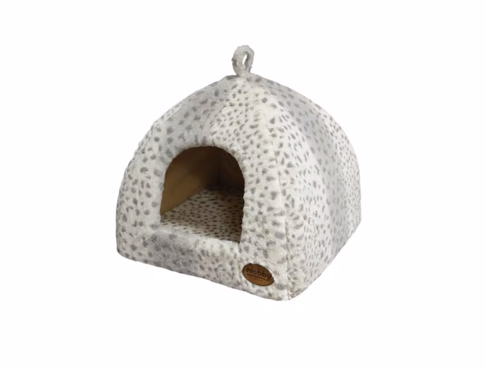 Grotta Nobby "ALANIS" L x P x A: 40 x 40 x 35 cm grigio leopardo