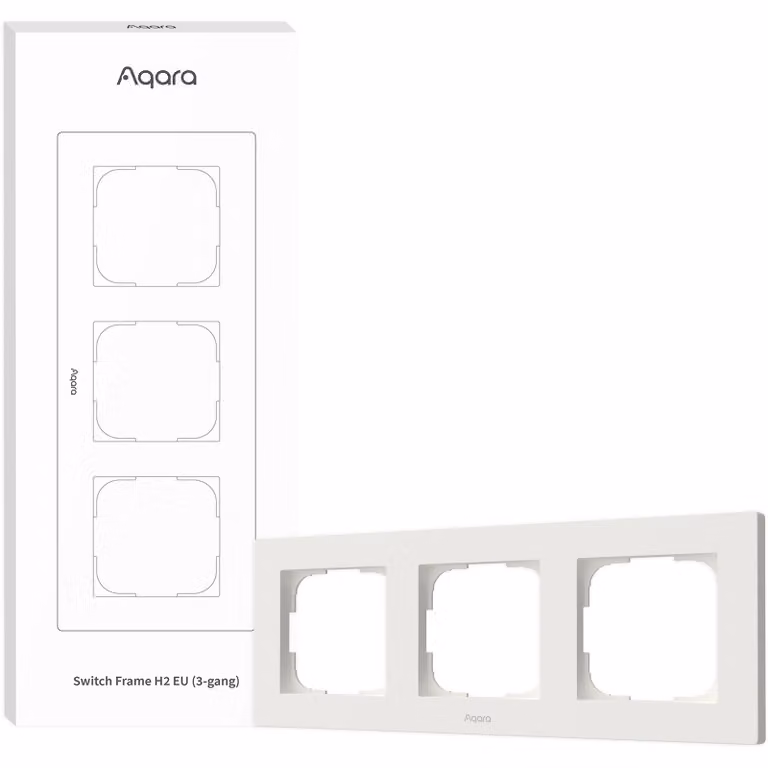 Telaio per interruttore Aqara H2 (triposto), bianco
