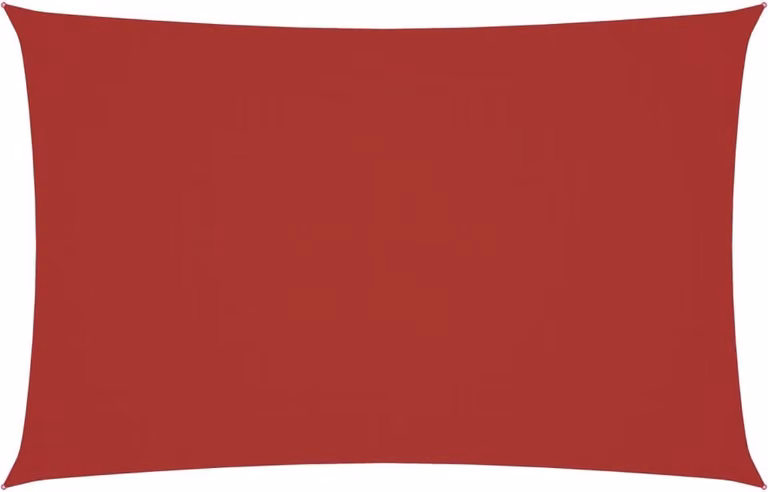 Parasole a Vela Oxford Rettangolare 2x5 m Rosso