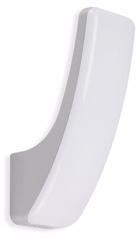 Lampada da parete esterna a LED Lampada da esterno 15W argento metallo-plastica Telefunken