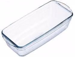 Stampo per plum cake rettangolare O Cuisine in vetro temperato trasparente L: 120 cm, P: 28 cm