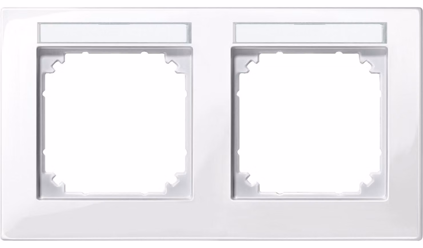 Merten M-PLAN cornice 2f. iscrivibile, orizzontale 514219