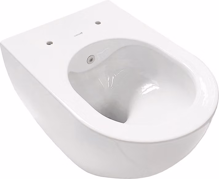 Creavit Design RimOff WC sospeso con funzione taharet/bidet/doccia WC Bianco