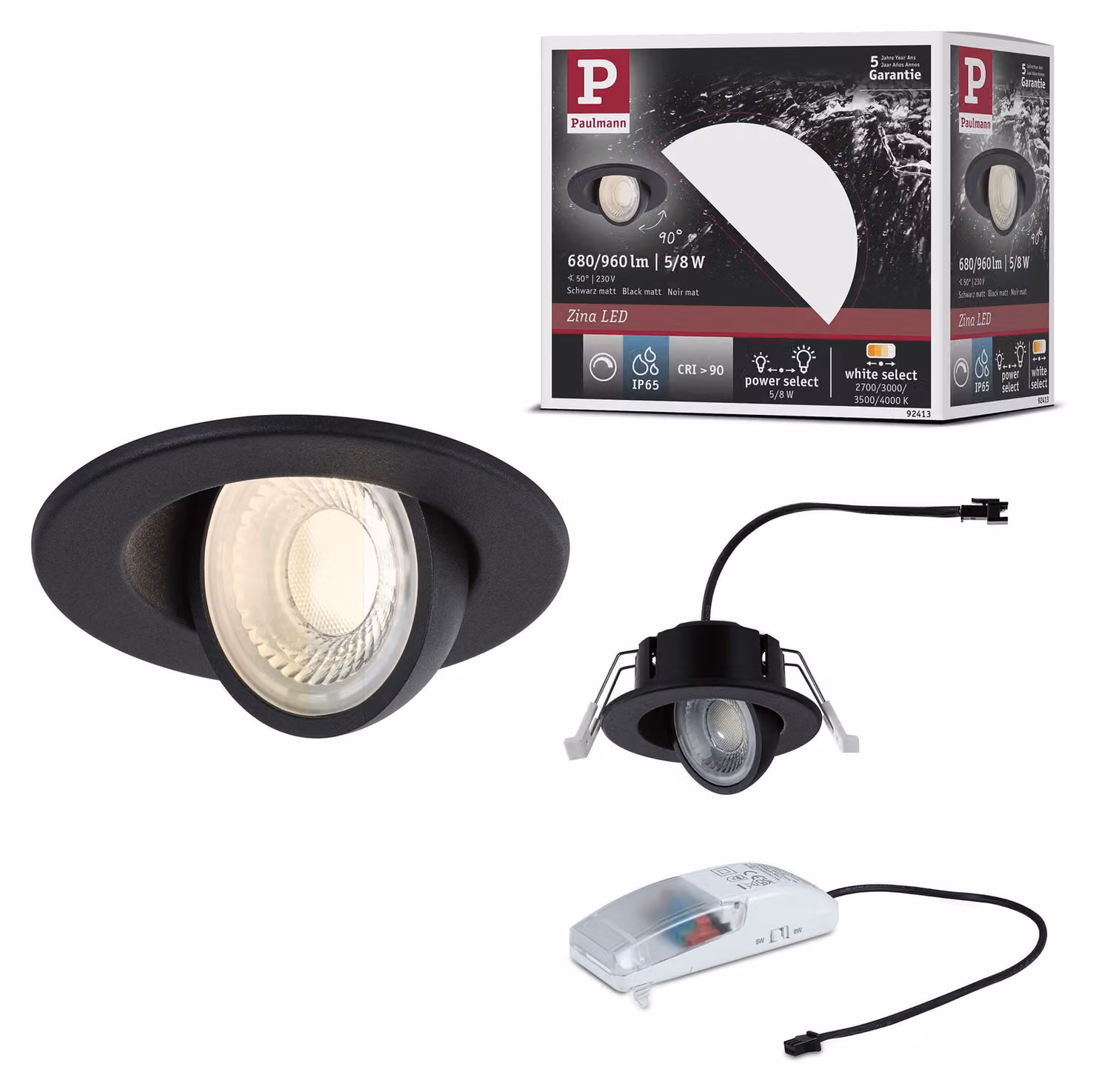 Lampada da incasso a LED Paulmann Zina