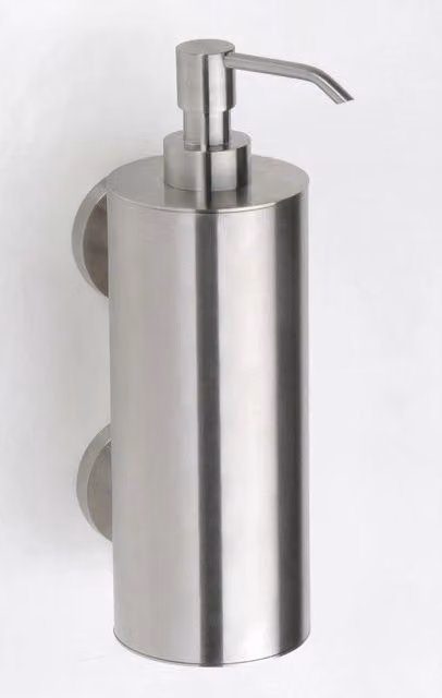 Dispenser di sapone liquido JUMBO Bemeta in acciaio inossidabile argento, L: 23 cm, P: 11 cm, H: 7 cm