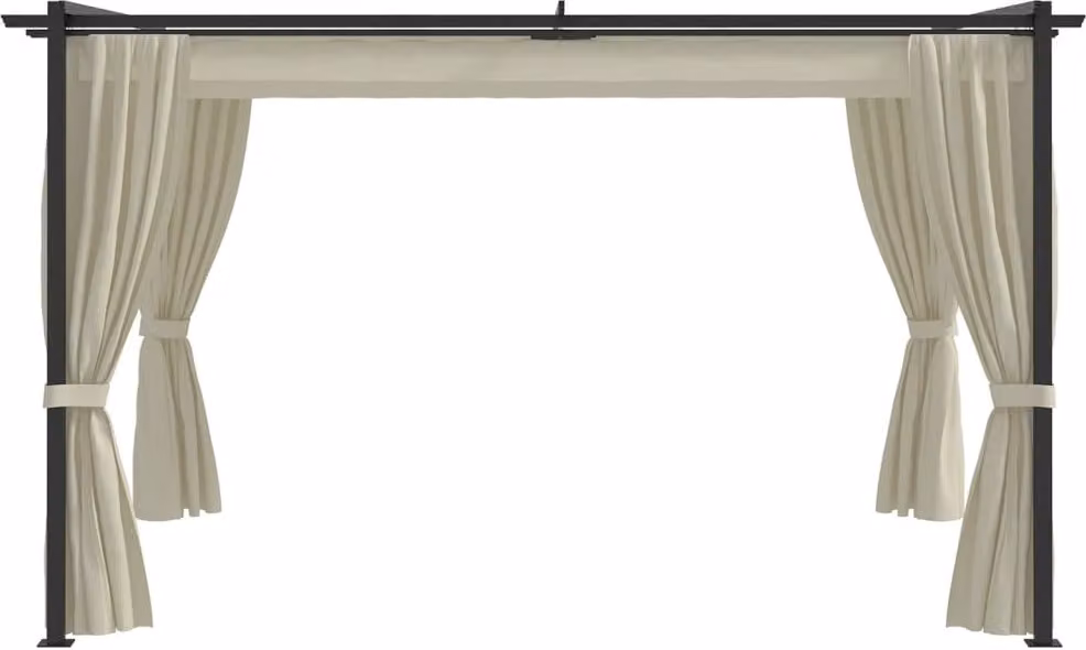 Gazebo 4x3 m Crema