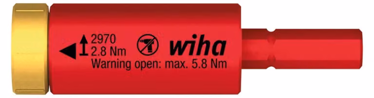 Adattatore dinamometrico VDE 2,8 Nm Wiha | 4010995413446