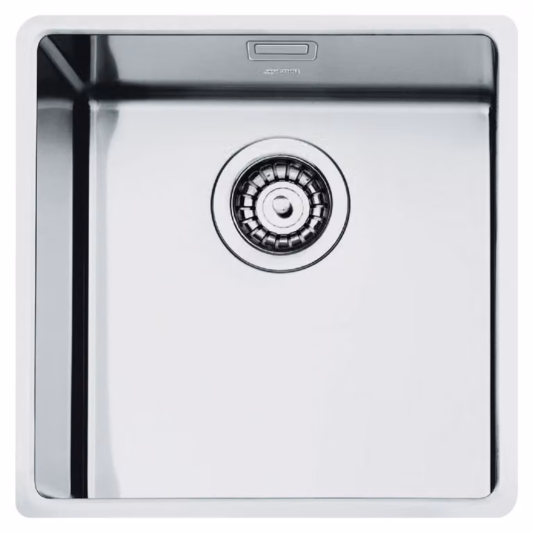 Smeg VFU34SFR, Lavello da incasso, Rettangolare, Acciaio inossidabile, Acciaio inossidabile, 1 vasca, Rettangolare