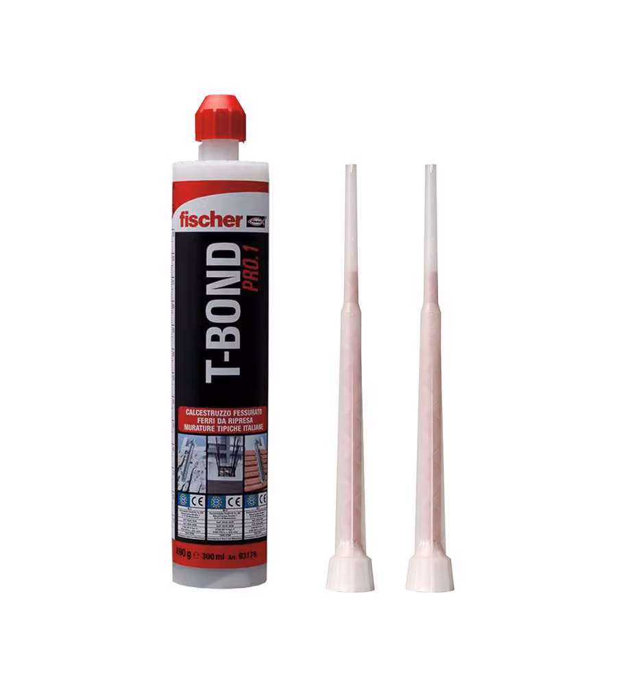 Ancorante chimico Fischer T-BOND PRO.1 in MS Polymer multicolore 300 ml – 2