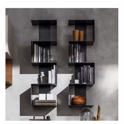 Libreria pensile in metallo Viper - Santa Lucia