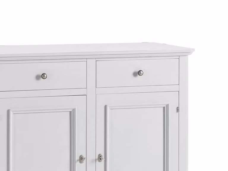Madia credenza napoletana 3 ante bianco sporco Mobili 2G L/P/H: 160 x 50 x 102 cm