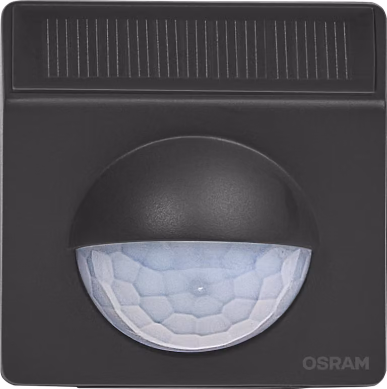 Rilevatore di movimento OSRAM SMART+ WIFI da esterno in colore antracite, protezione IP65, per applicazioni smart home in aree esterne