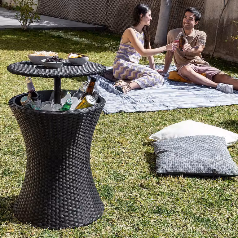 Tavolo Frigo 3 in 1 per Giardino Frizzble InnovaGoods