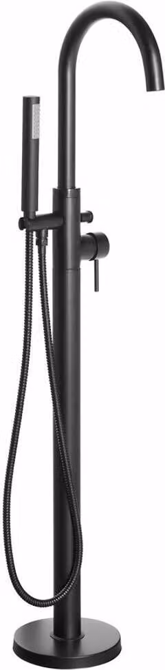 Miscelatore per vasca freestanding CETO, 1175 mm, nero opaco