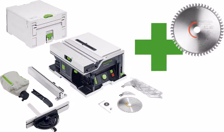 Segatrice circolare da tavolo a batteria Festool CSC SYS 50 EBI-Basic Master Edition | 578200