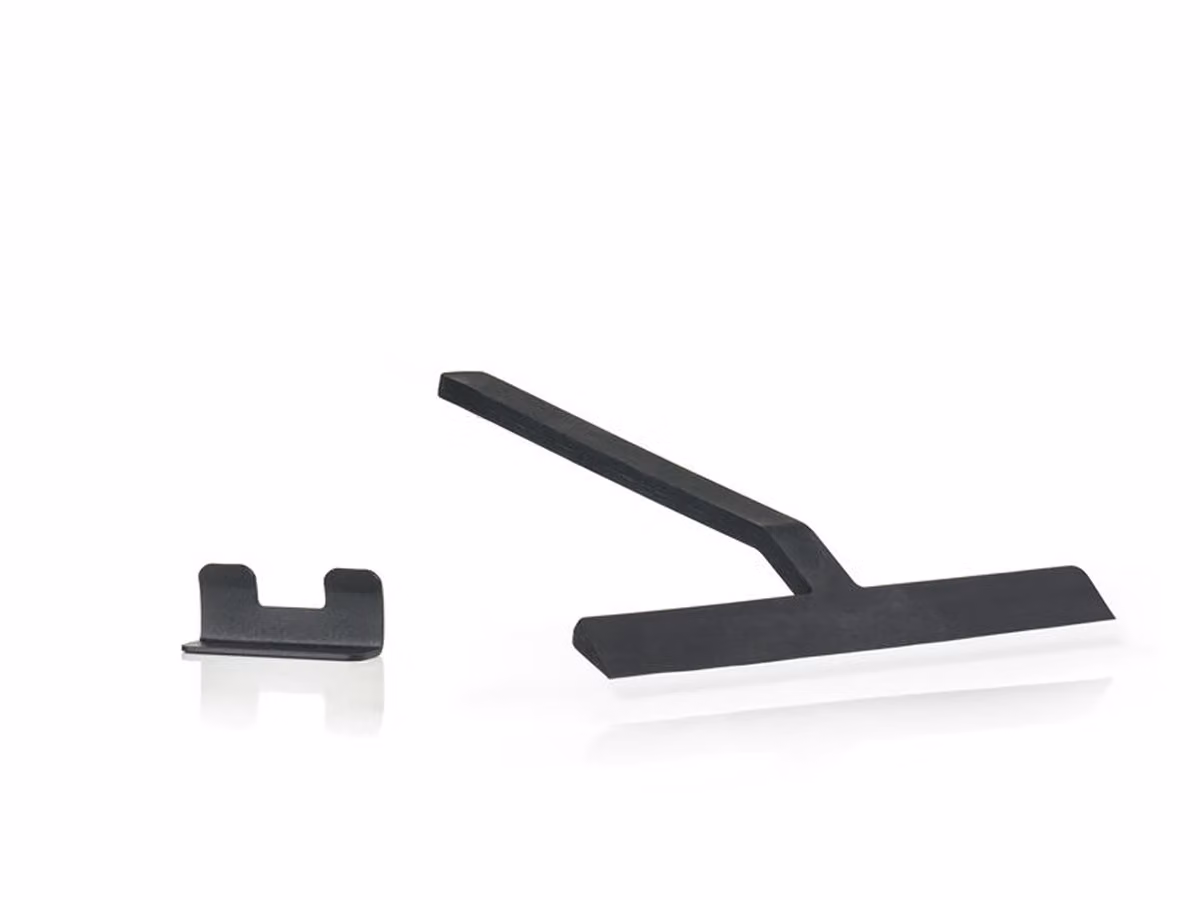Rim Tergicristallo con supporto H. 22 - Nero