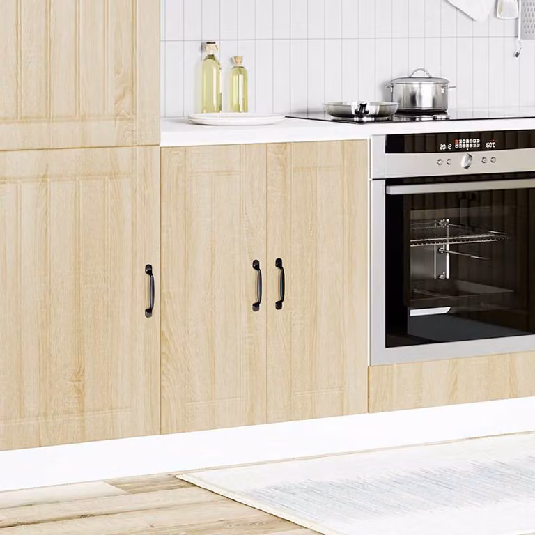 vidaXL Mobile Base Lavello Lucca Rovere Sonoma in Legno Multistrato