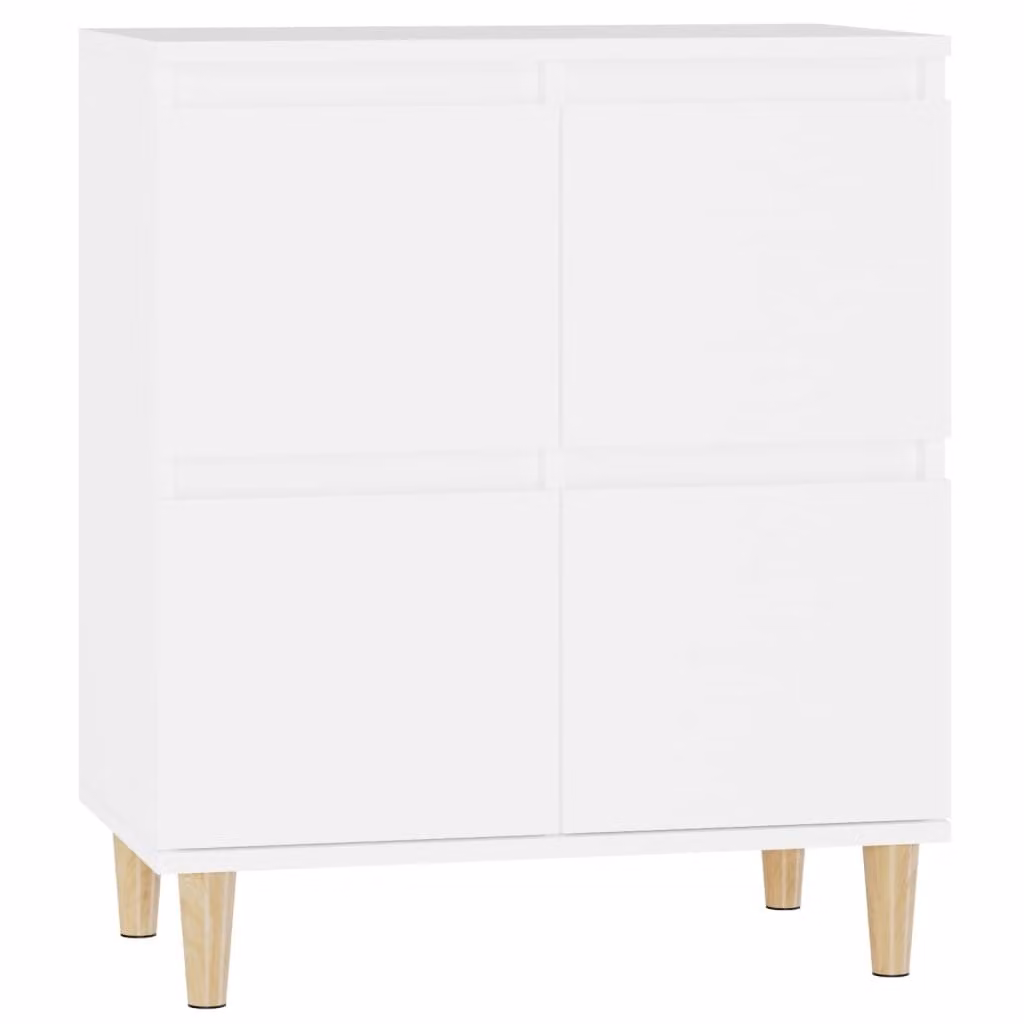 Credenza Bianca 60x35x70 cm in Legno Multistrato